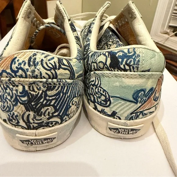 New without box Vincent Van Gogh Museum Vans old skool women 9.5 men’s 8 - Picture 7 of 8